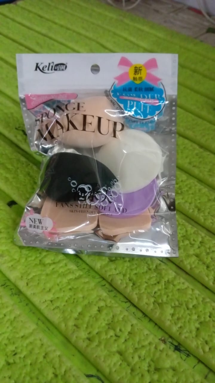 Makeup Sponges Set, Perfect for Liquid, Cream, and Powder (6 Pcs Set)