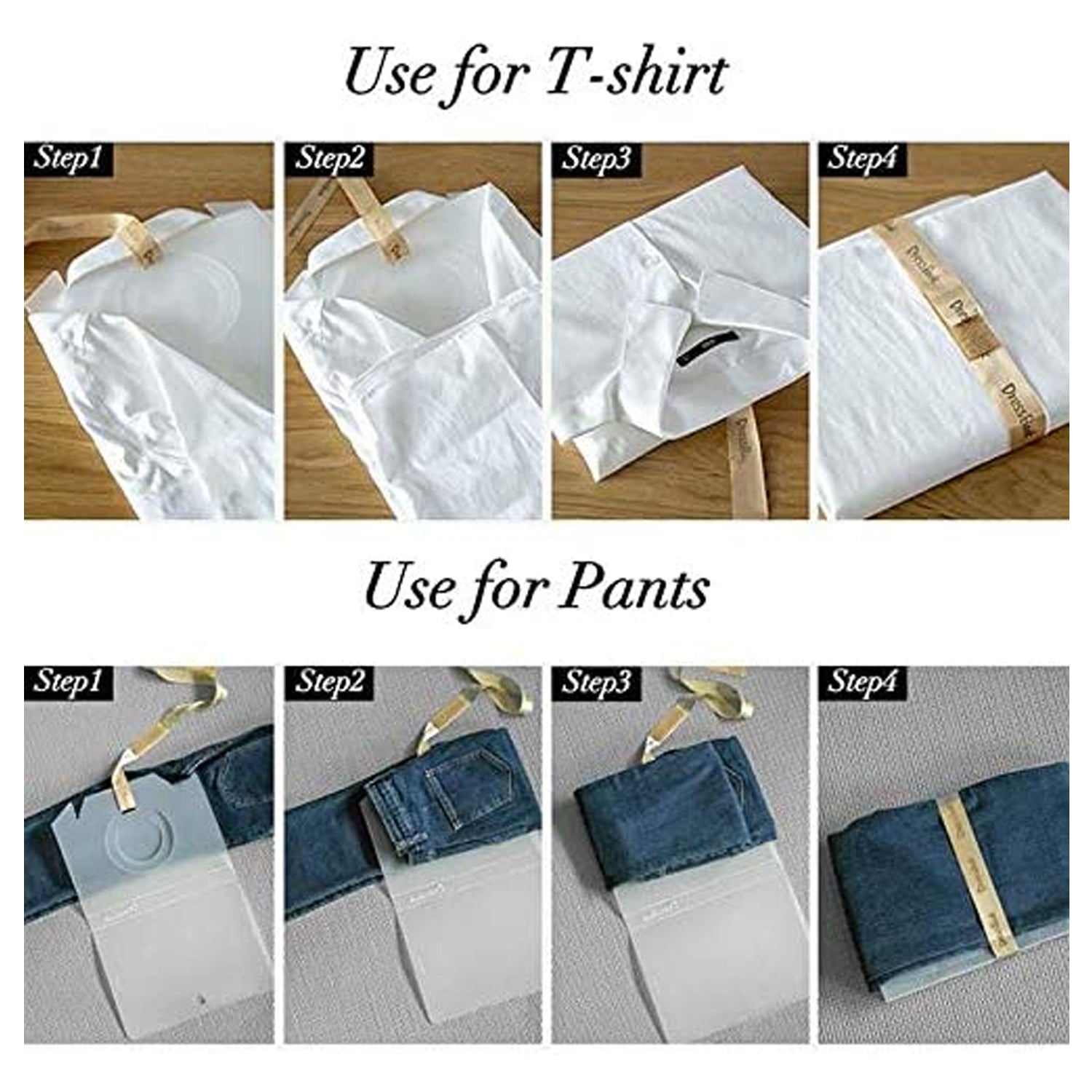 Clothes organizer folding board (5 pcs)