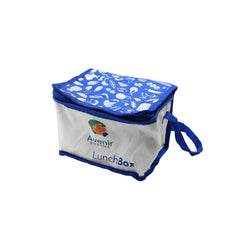 Reusable waterproof lunch bag, suitable for school and picnics.