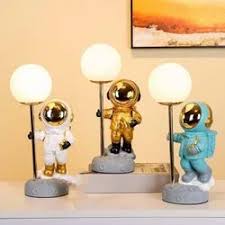 Astronaut Dimmable Figure Statue Sculpture LED Night Light ( Small ) (LAMP 1876-708)