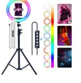 10 inch RGB Ringlight with Tripod Stand