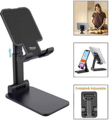 Portable mobile stand with foldable design for easy storage