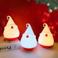 Santa color changing lamp