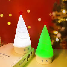 Christmas singing tree lamp