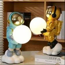 Astronaut Dimmable Figure Statue Sculpture LED Night Light ( Large ) (LMP 1876-705)