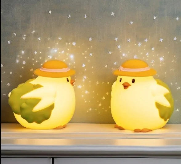 Silicone chicken lamp