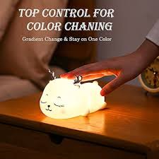 Silicone Sleeping Deer Lamp