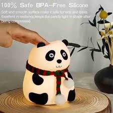 Panda Silicone Color Changing Night Lamp