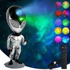 Aliens Star Lamp with Remote Control, Repeat Your Words Function, (AleinProjctr1876-480)