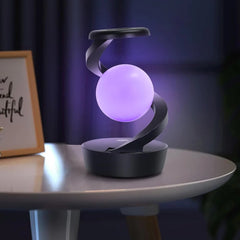 Rotating Suspension lamp with wireless charging