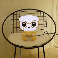 Panda LED Table Night LED Lamp (Yellow, Pink)